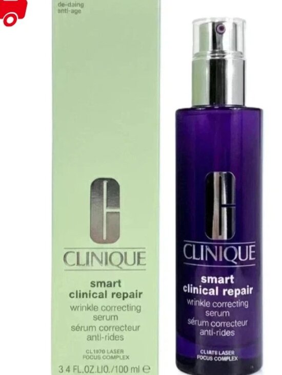 Branded Other - Clinique Smart Clinical Repair Wrinkle Correcting Serum 3.4oz / 100ml Jumbo New